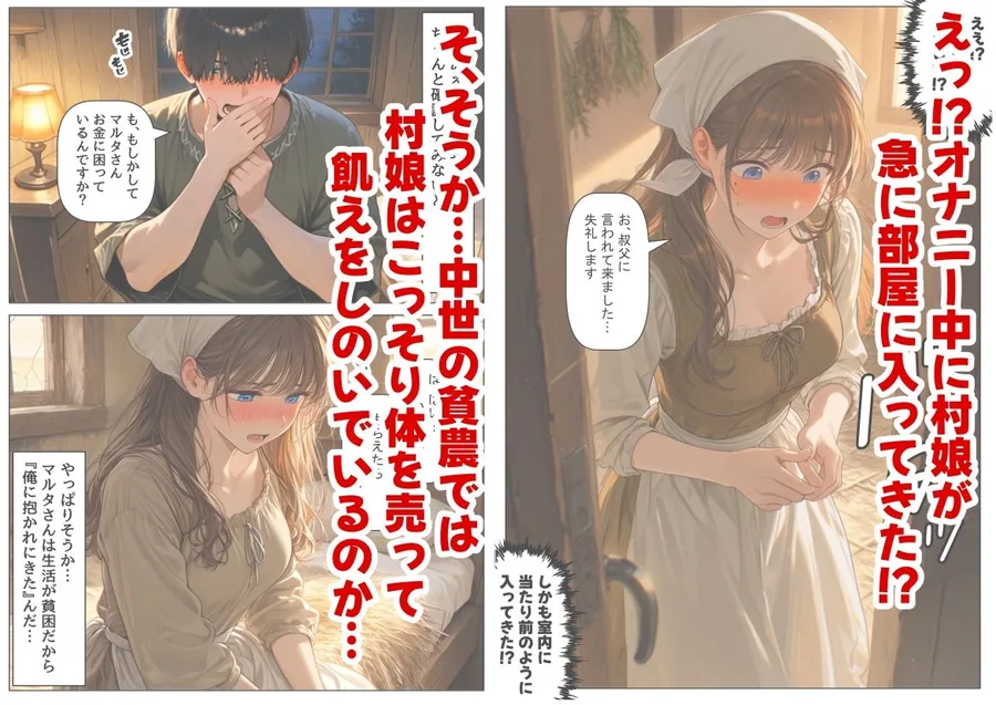 中世ヨーロッパの農村に泊まったら、エロすぎた史実の話 サンプル画像 5