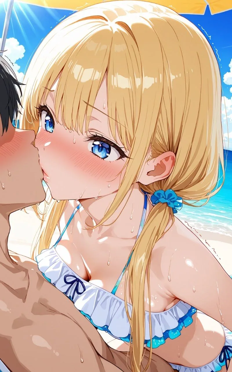 水着のあの子達に中出ししてみた サンプル画像 5