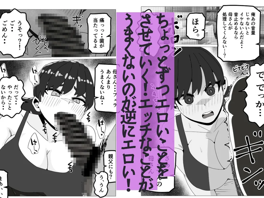 新しい母さんは俺専用のメス〜再婚相手がデカチン中毒ドスケベになったことは父さんには内緒〜 サンプル画像 4