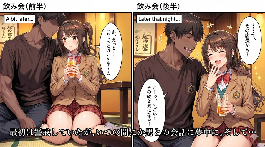 飲み会で喰われるアイドル達 サンプル画像 3
