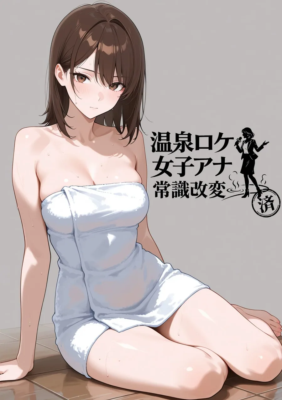 温泉ロケ、女子アナ、常識改変済。〜汗だくセックスマッサージ〜 サンプル画像 2