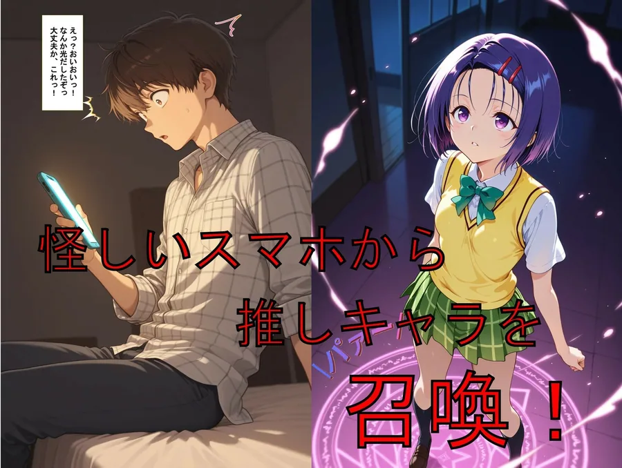 推しキャラ召喚した俺！容姿端麗な美少女を犯しつくす！ 〜西連〇  春菜〜ver サンプル画像 2