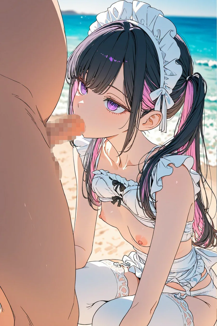 お仕事する地雷系女子とハチャメチャSEX:メイド・OL・工場・CA・メンズエステ サンプル画像 8