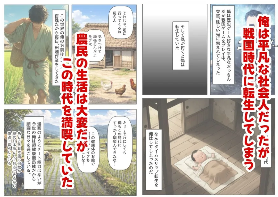 戦国時代の農村に俺が転生したら、神事が乱交だった件 サンプル画像 2