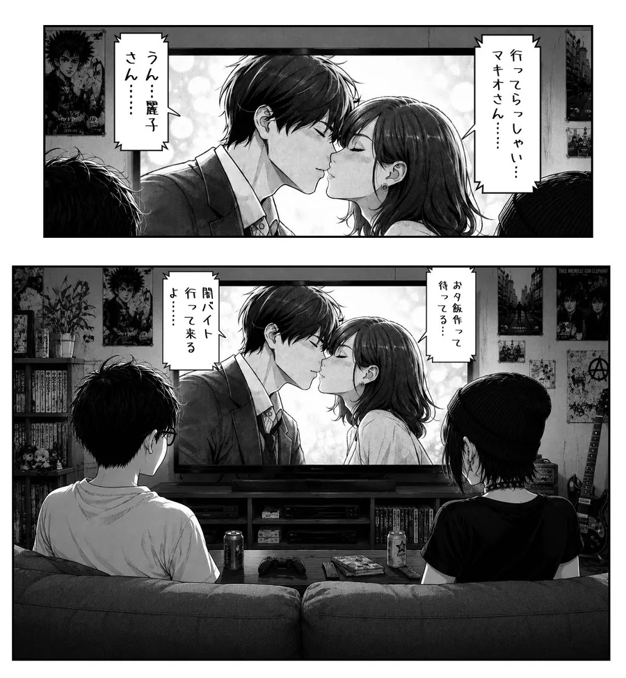 ボーイッシュで 男みたいな女友達と エッチする話。 サンプル画像 2