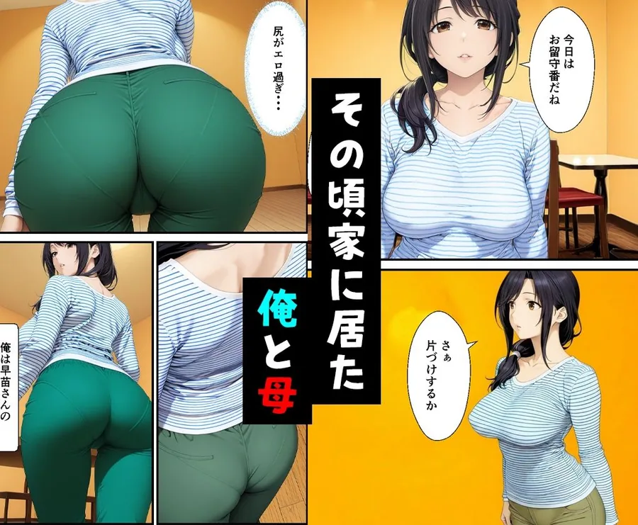 父親は新しい娘と俺は新しい母とヤリまくって中出しした話 サンプル画像 5