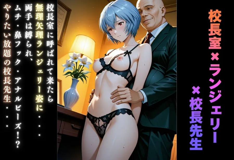 【学園ヒロイン〜俺たちの肉便器〜】エヴァン◯リオン〜綾◯ レイ編〜 サンプル画像 9