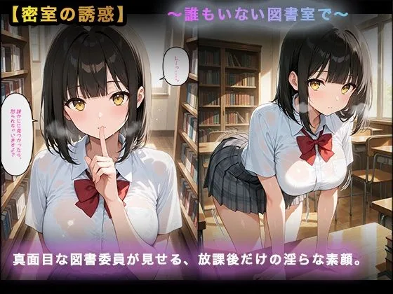 【大容量セット】放課後図書室、共犯のち絶頂。 サンプル画像 2