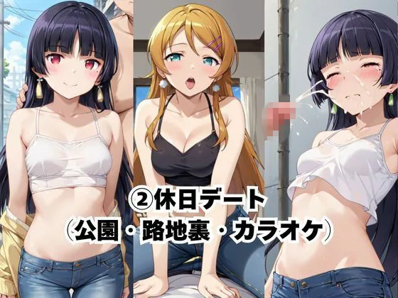 完璧すぎる極上彼女に溺れる毎日〜高〇桐乃＆五〇瑠璃編〜 サンプル画像 5