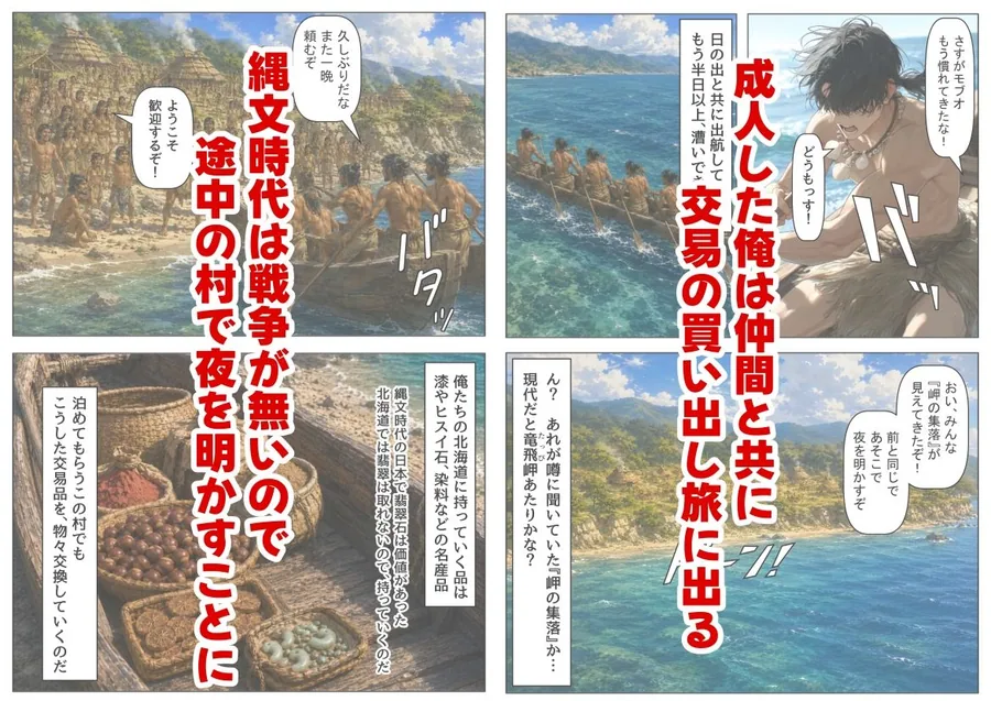 縄文時代に俺が転生したら、性風習が叡智すぎた件 サンプル画像 3