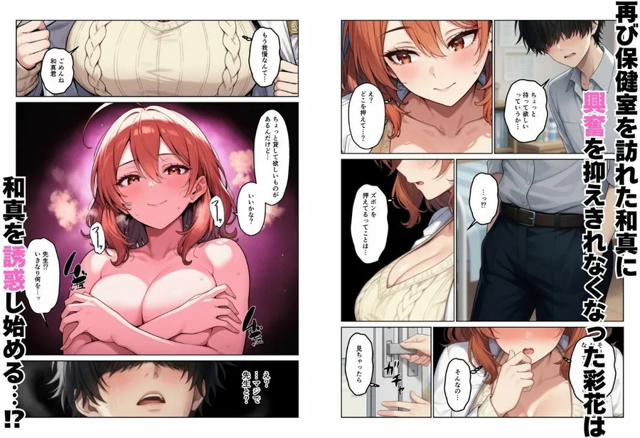 デカチンで学園ハーレムになった話 サンプル画像 8
