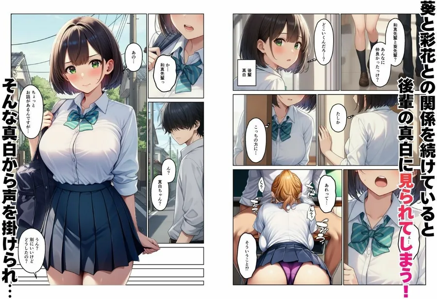 デカチンで学園ハーレムになった話 サンプル画像 10