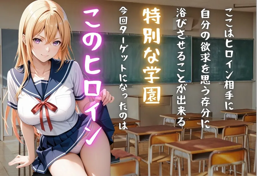 【学園ヒロイン〜俺たちの肉便器〜】食◯のソーマ〜薙◯ えりな編〜 サンプル画像 2
