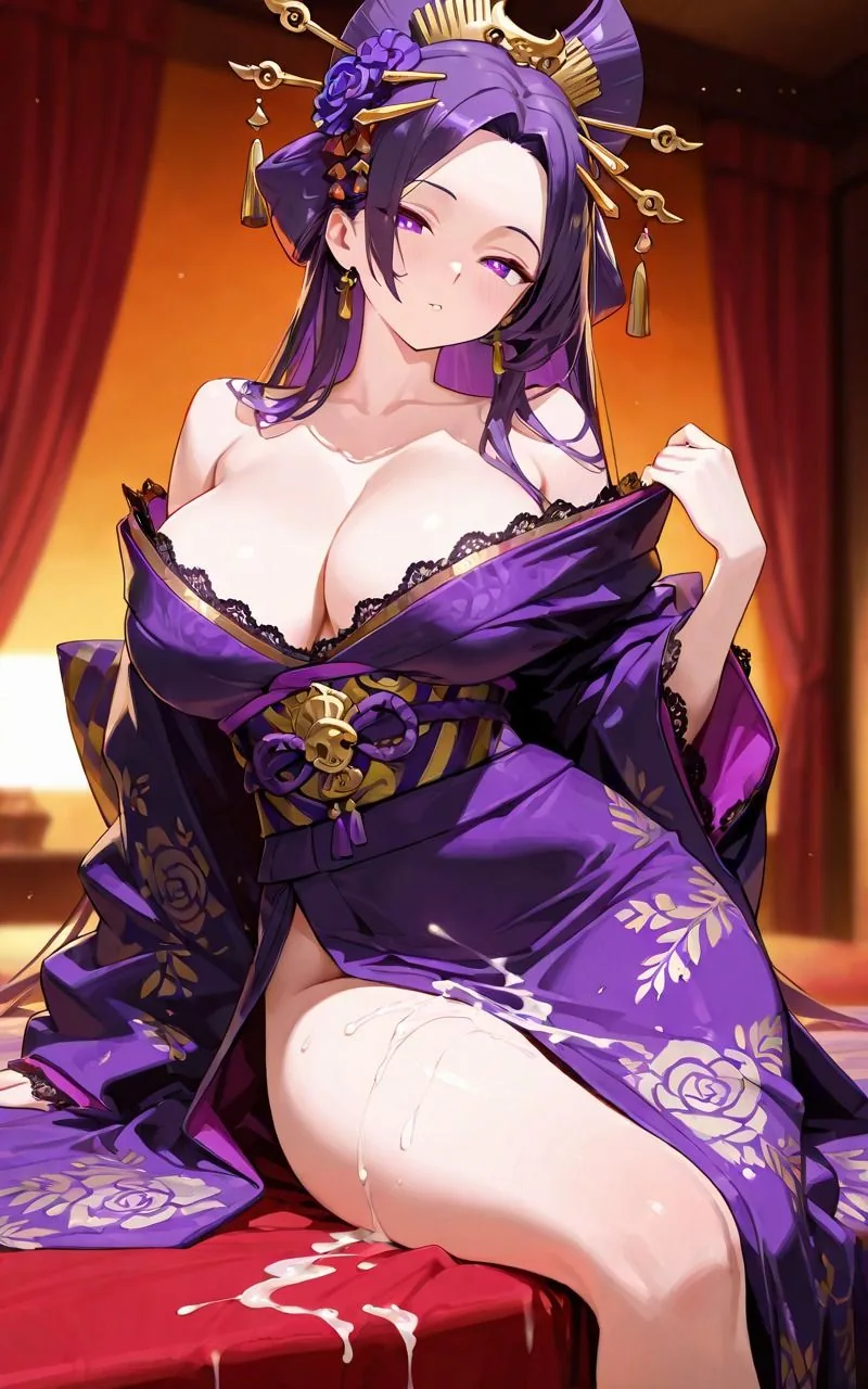 みんなの花魁でなくなった夜 ー紫の花魁は、僕だけに微笑むー サンプル画像 3