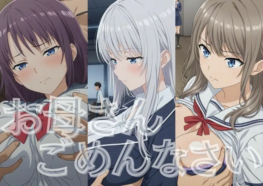 お母さんごめんなさい…おっパブ体験日記｜女子校生編【273枚】 サンプル画像 2