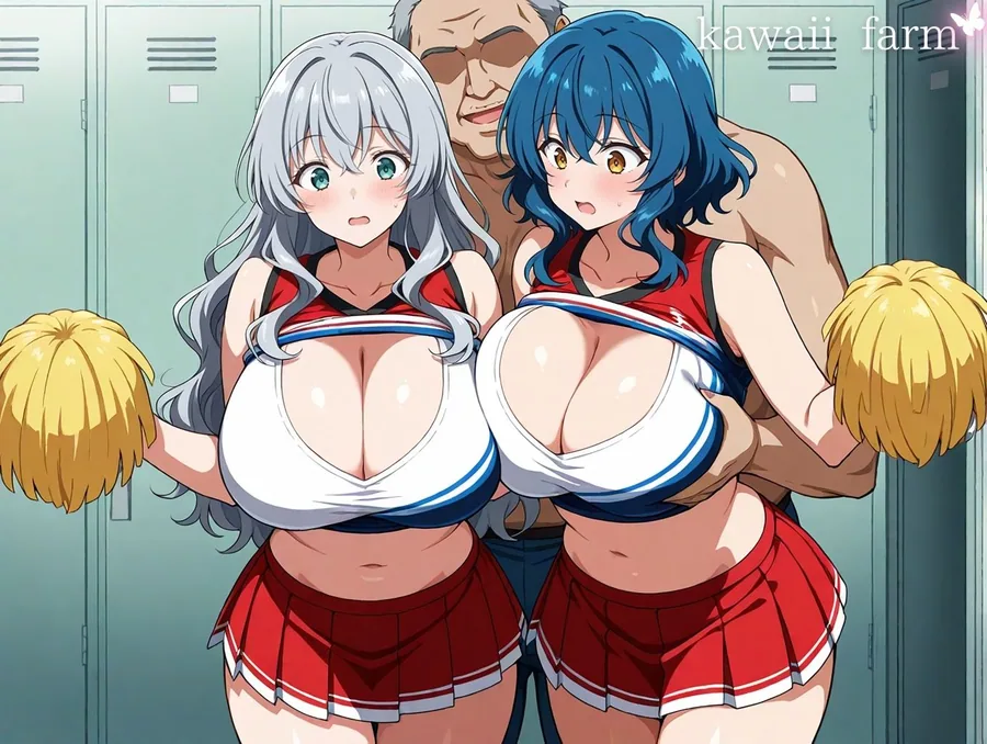 爆乳まみれ チアガールver. サンプル画像 7