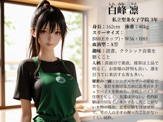 透視メガネと催◯アプリでカフェバイト清楚系女子校生を孕ませ調教した話 サンプル画像 4