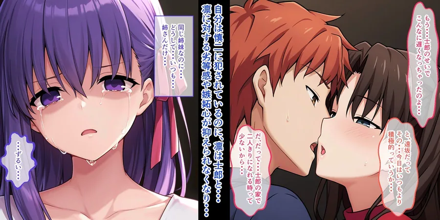 慎二に寝取られ堕ちる凛 〜こいつ、もう僕の女だから〜 サンプル画像 4