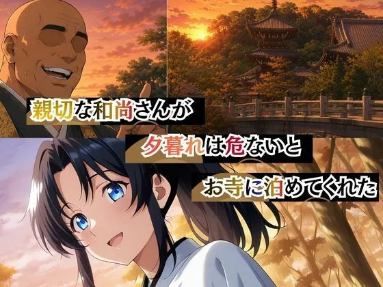 和尚の地獄肉棒の餌食になった薫 サンプル画像 3
