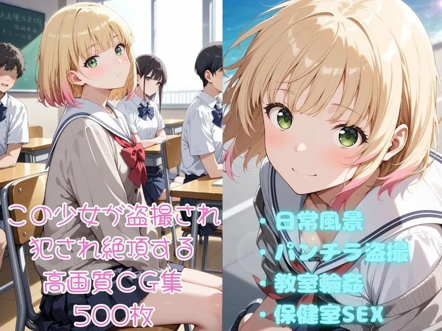 クラスメイトが可愛すぎてパンツ盗撮しておかずにしてたら3 サンプル画像 2