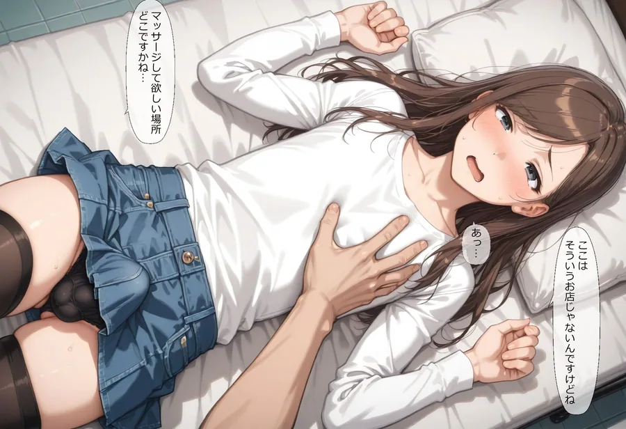 【女装】沙也加の場合08 〜マッサージ〜 サンプル画像 3