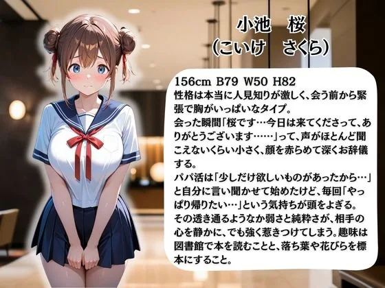 パパ活女子校生の秘密の性交記録No.7 さくら サンプル画像 2