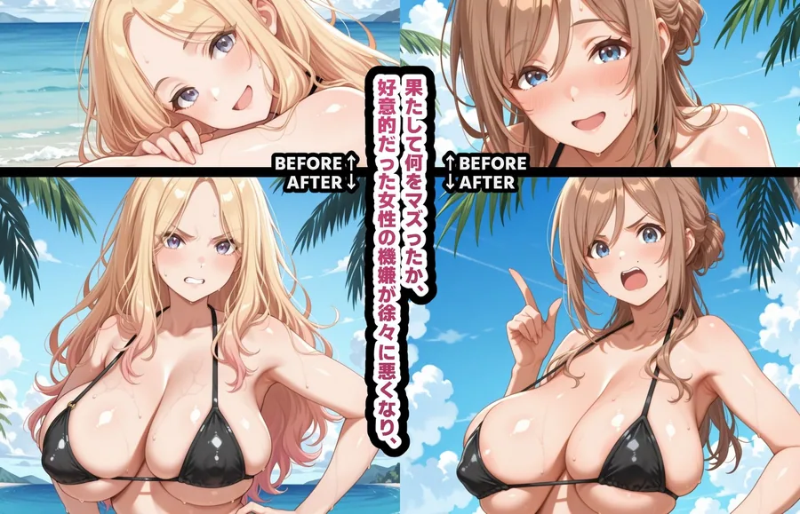 メチャクチャに嫌われてからのレ●プが一番気持ち良いから。【星南＆莉波】 サンプル画像 2