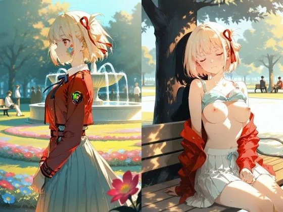 公園の休日に堕とされた秘密任務:絶対服従リコ○○ ちさ〇 サンプル画像 2