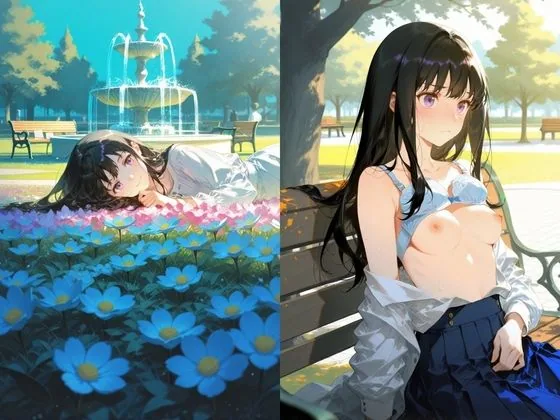 週末の公園、覚醒した無口少女:リ〇リスの本能 た〇な サンプル画像 2