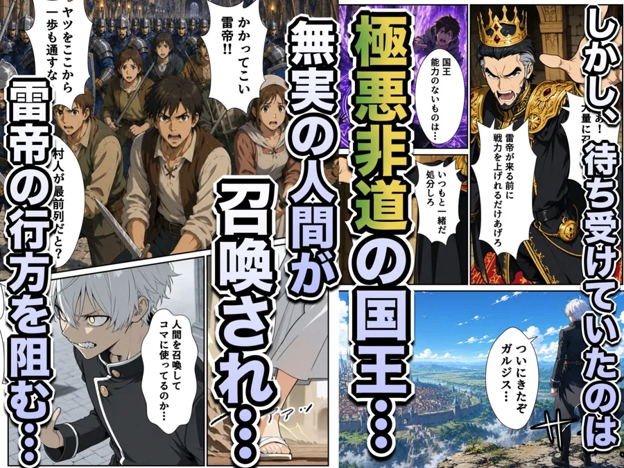 異世界召喚された最弱の雷魔法使い、体術で無双しまくり国へ復讐し、女全員を性奴●にした話2 サンプル画像 9