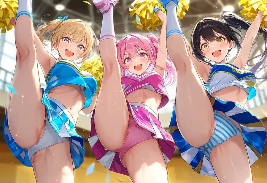 いろんなシチュエーションでパンチラ サンプル画像 5