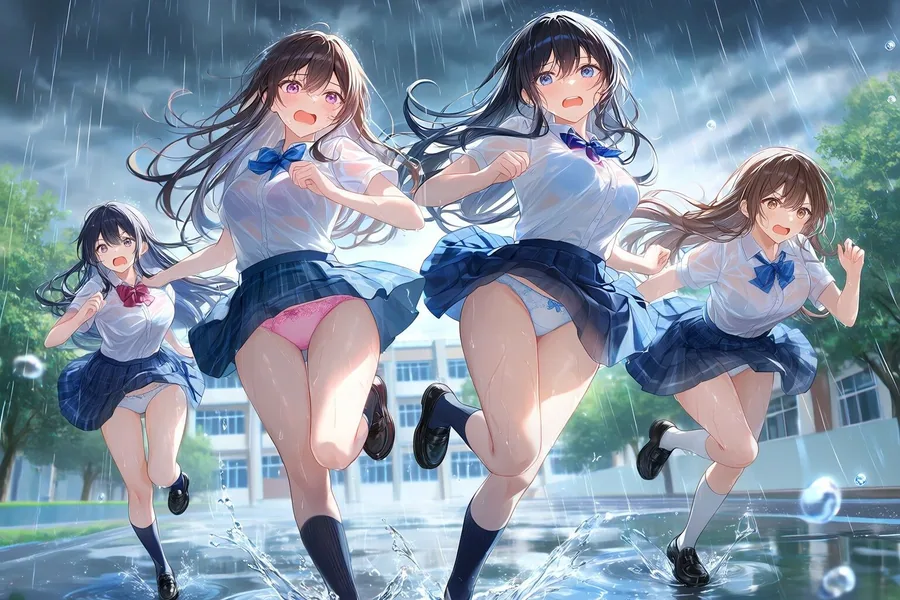 いろんなシチュエーションでパンチラ サンプル画像 11