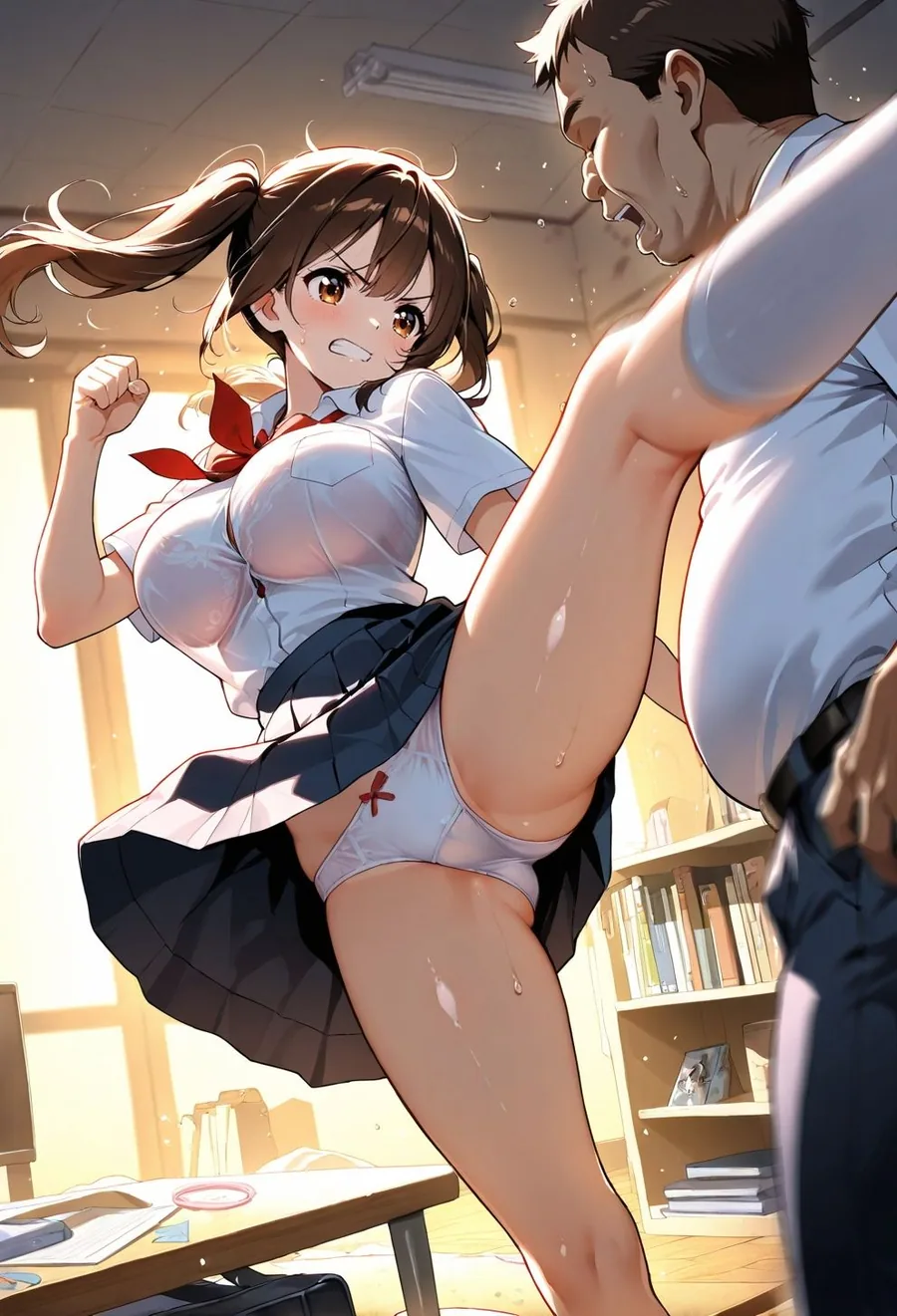 汚部屋へようこそ 巨乳ちゃんへの中出し日記 サンプル画像 3