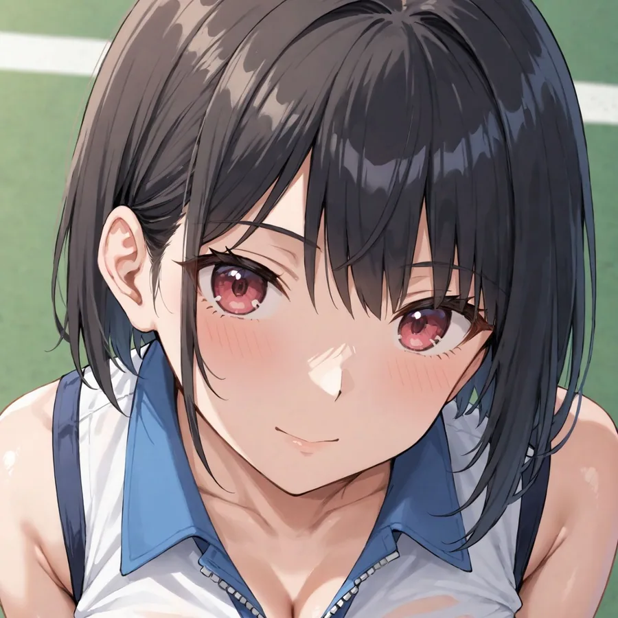 学園性活！ユニフォームに滲む汗 テニス部の本気がエロい4【汗かく美少女の厳選CG263枚収録】スマホ向け サンプル画像 6