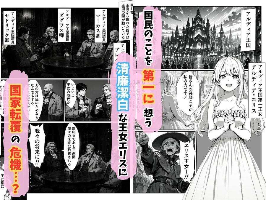 清廉潔白な王女様が俺のモノになるらしい サンプル画像 2