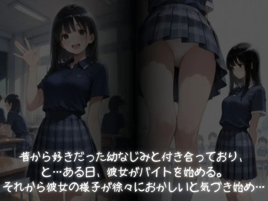 彼女がNTR〜幼なじみがバ先のデブ店長とヤリまくってた〜 サンプル画像 2