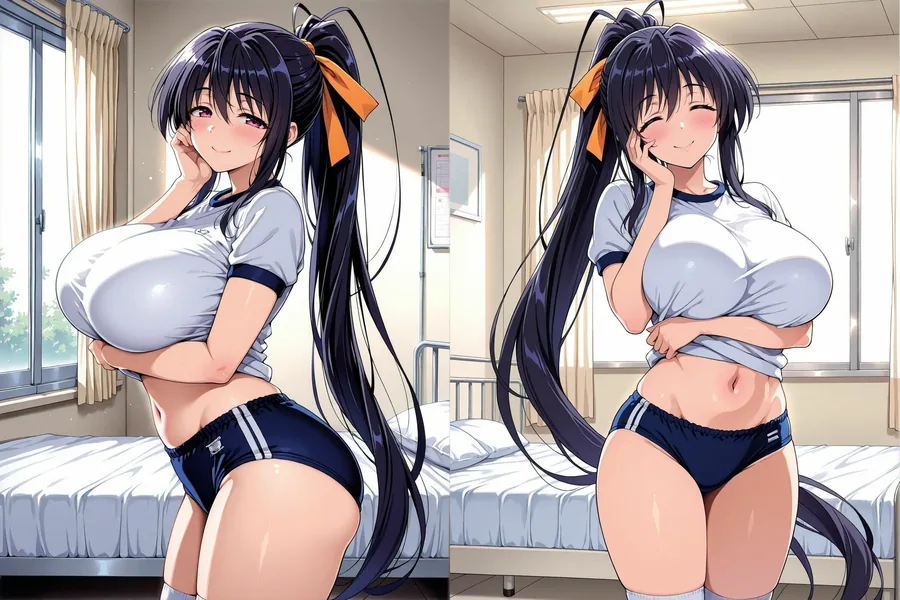 お手軽ブルマえっち  あけの編 サンプル画像 2