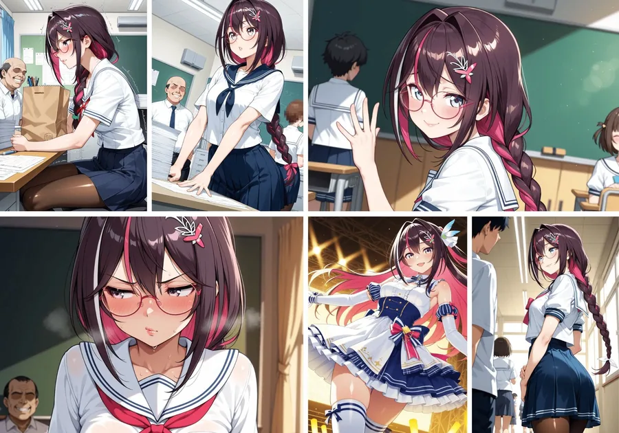 変態教師にアイドルばれしたAZ〇i サンプル画像 2
