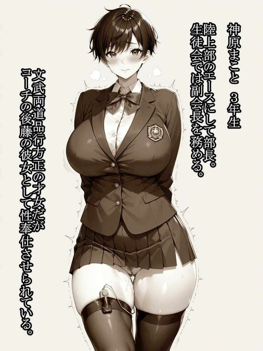 ボーイッシュな彼女を肉便器に堕とすまで 2 サンプル画像 2