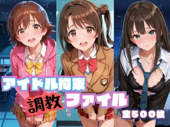 アイドル拘束  調教ファイル  渋〇凛 島〇卯月 本〇未央篇 サンプル画像 1